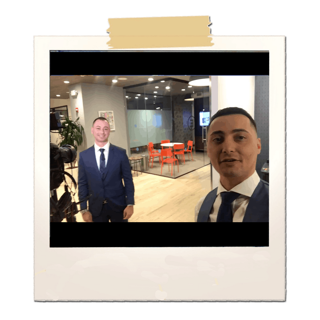 law firm filming videos