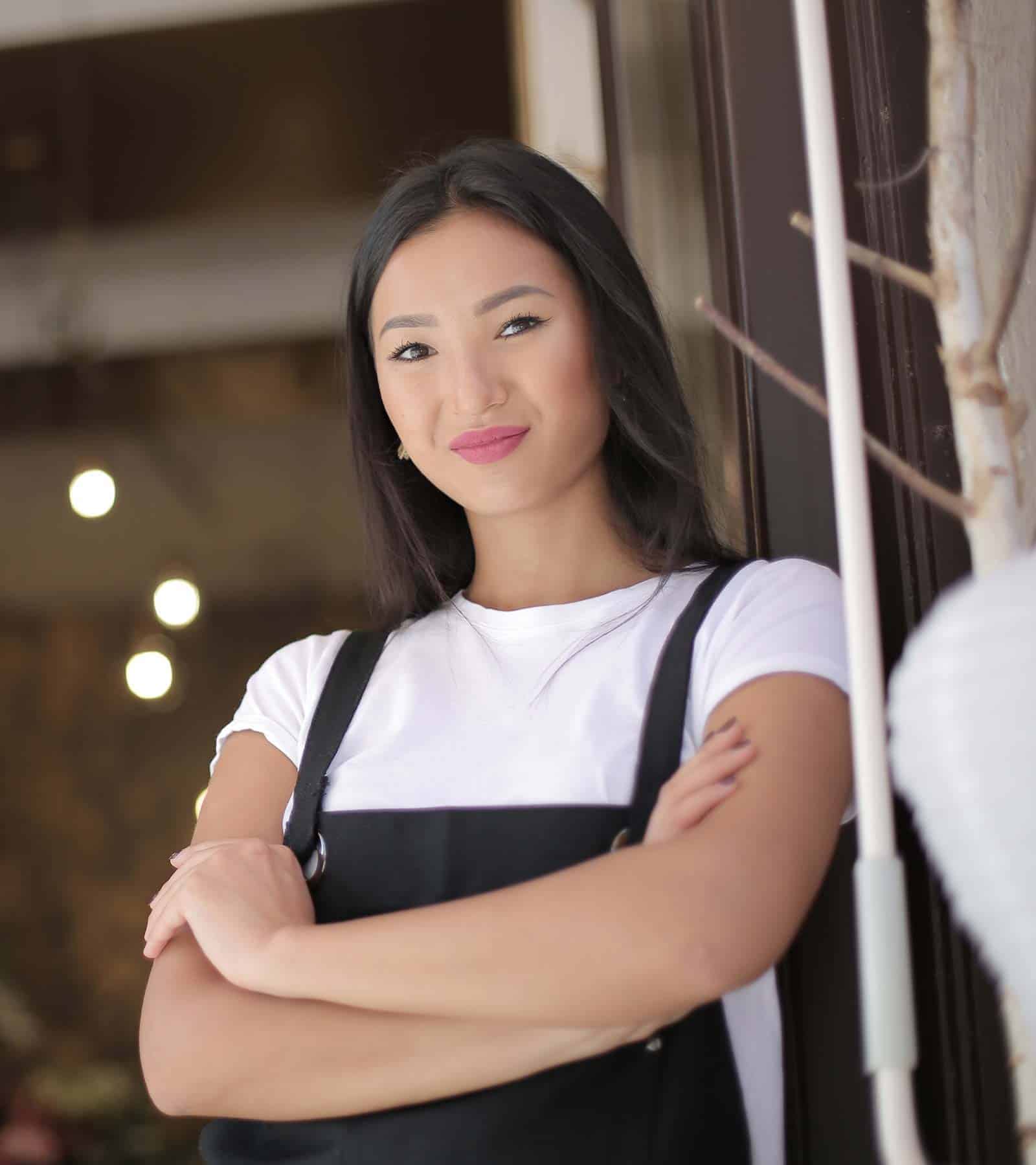 business owner smiling